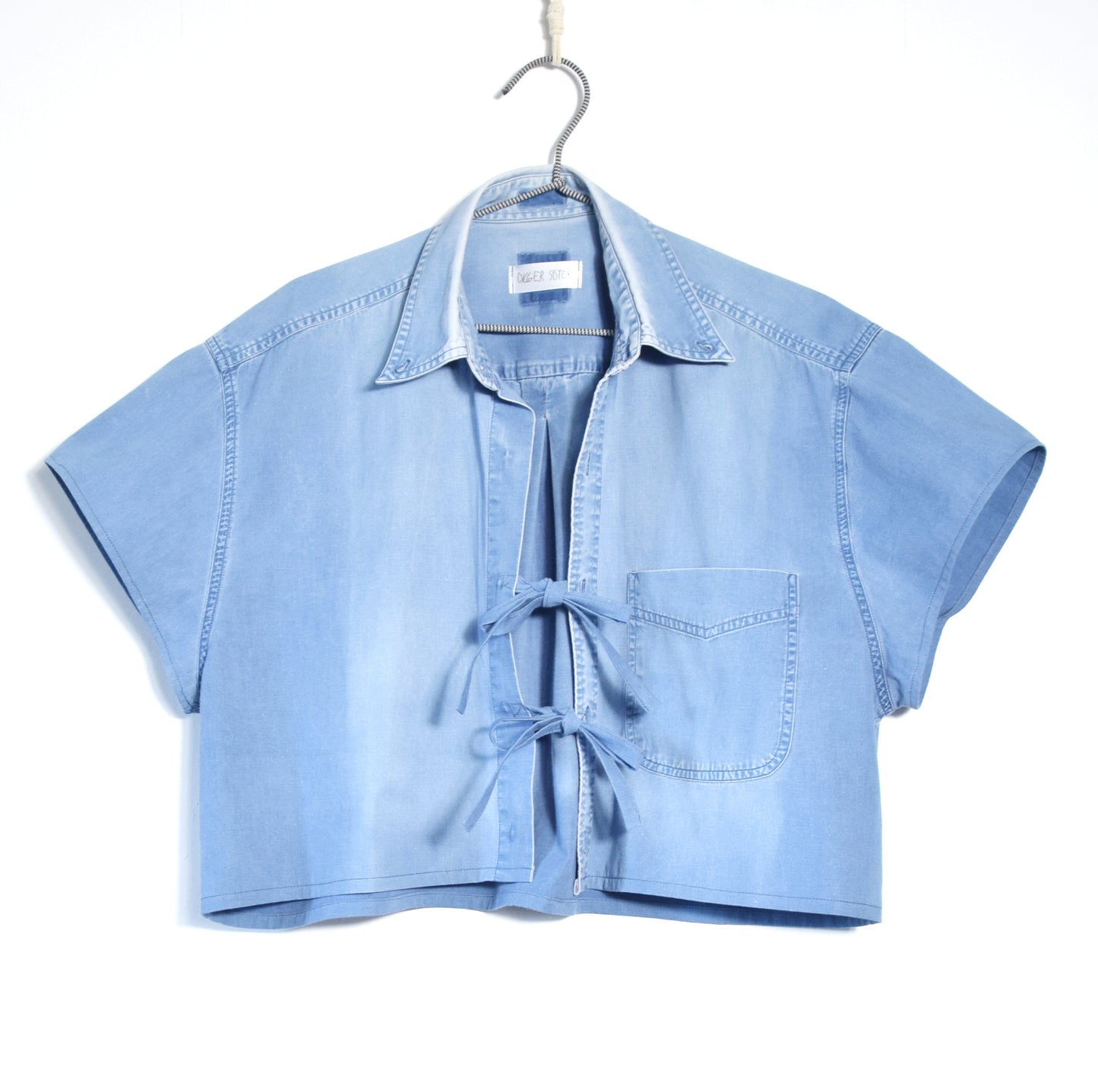 The Joy shirt in denim blue