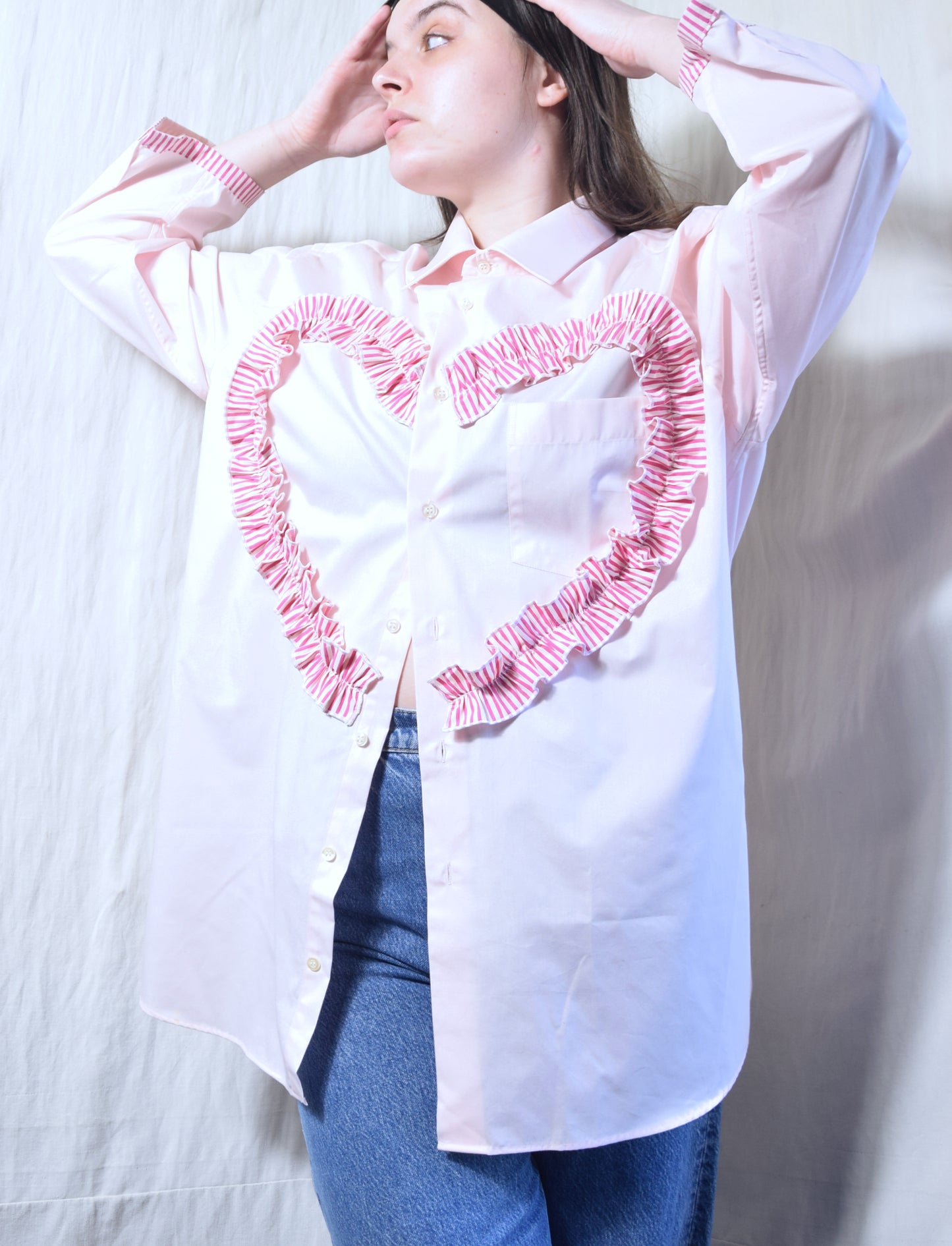 The Habi shirt in pink