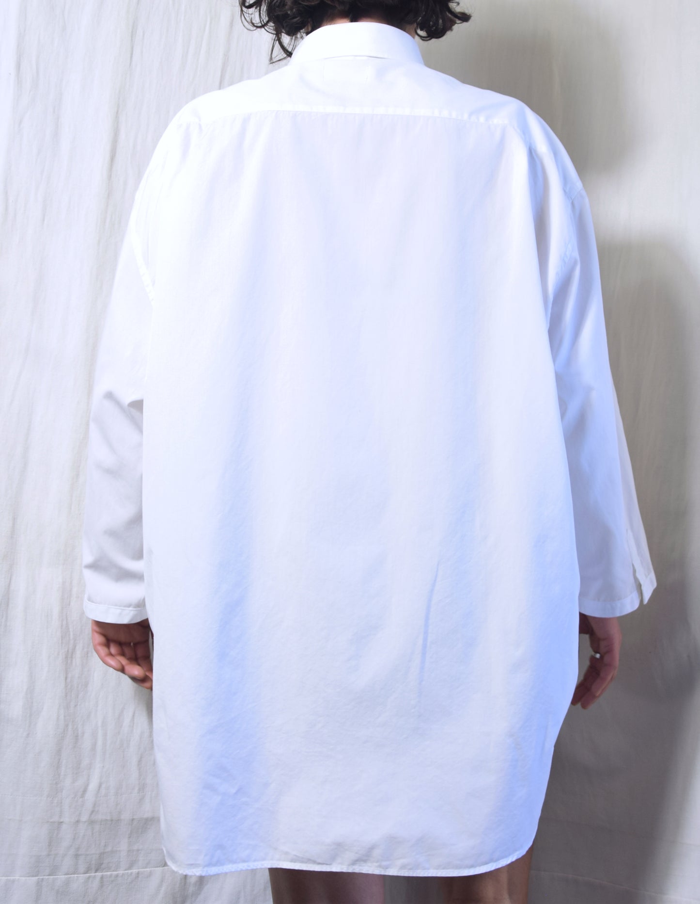 The Habi shirt/dress in white