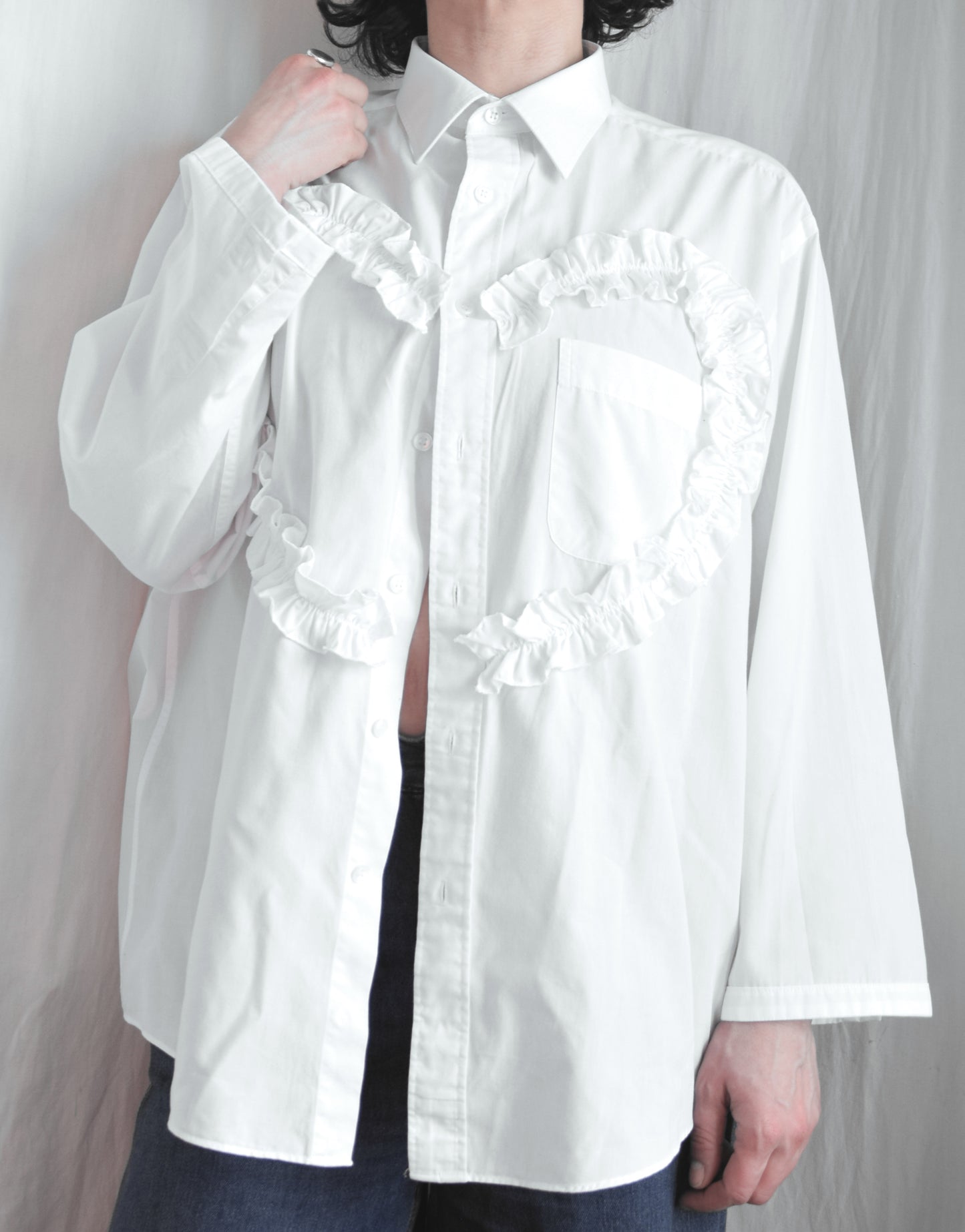 The Habi shirt in white