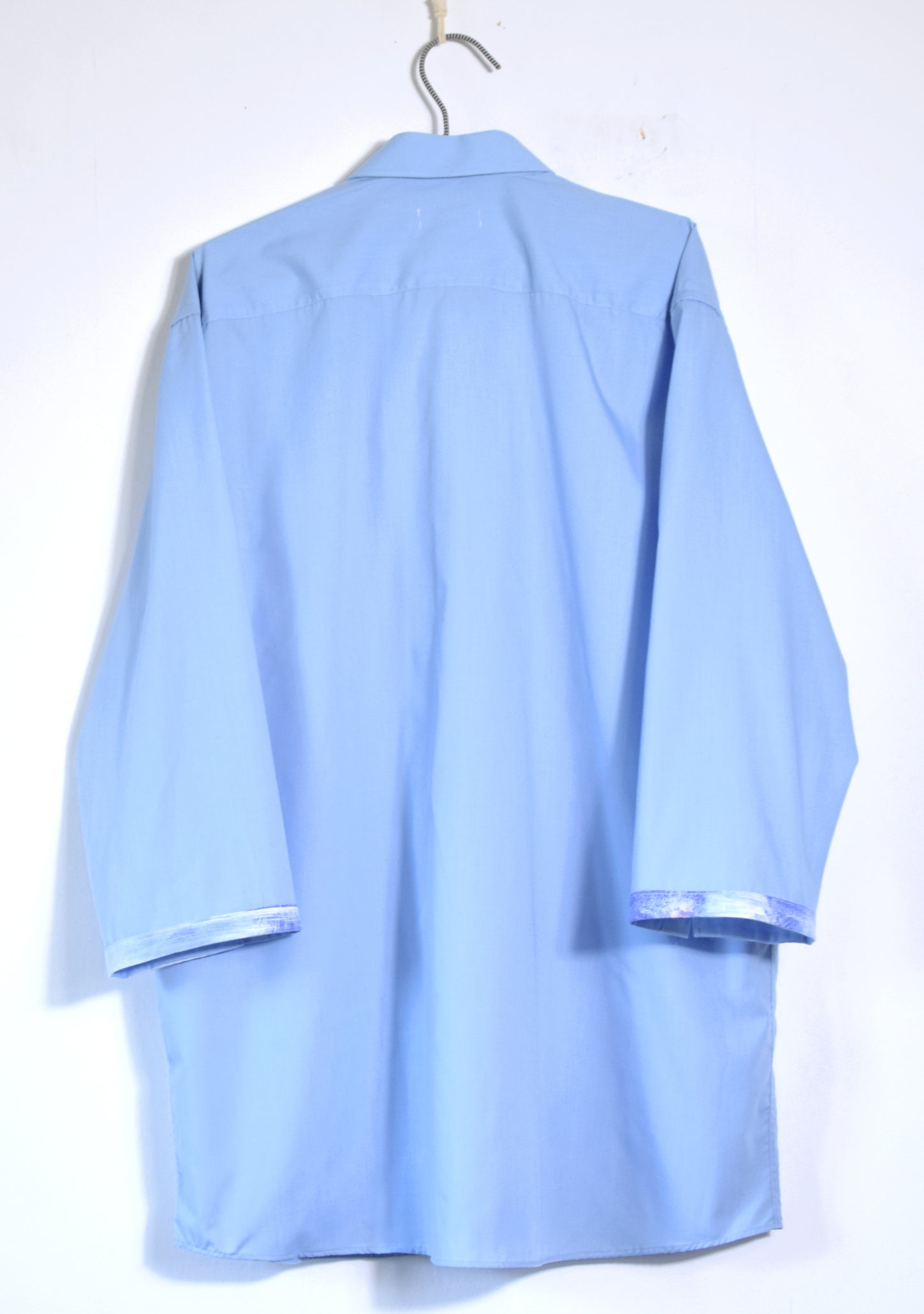 The Habi shirt/dress in blue