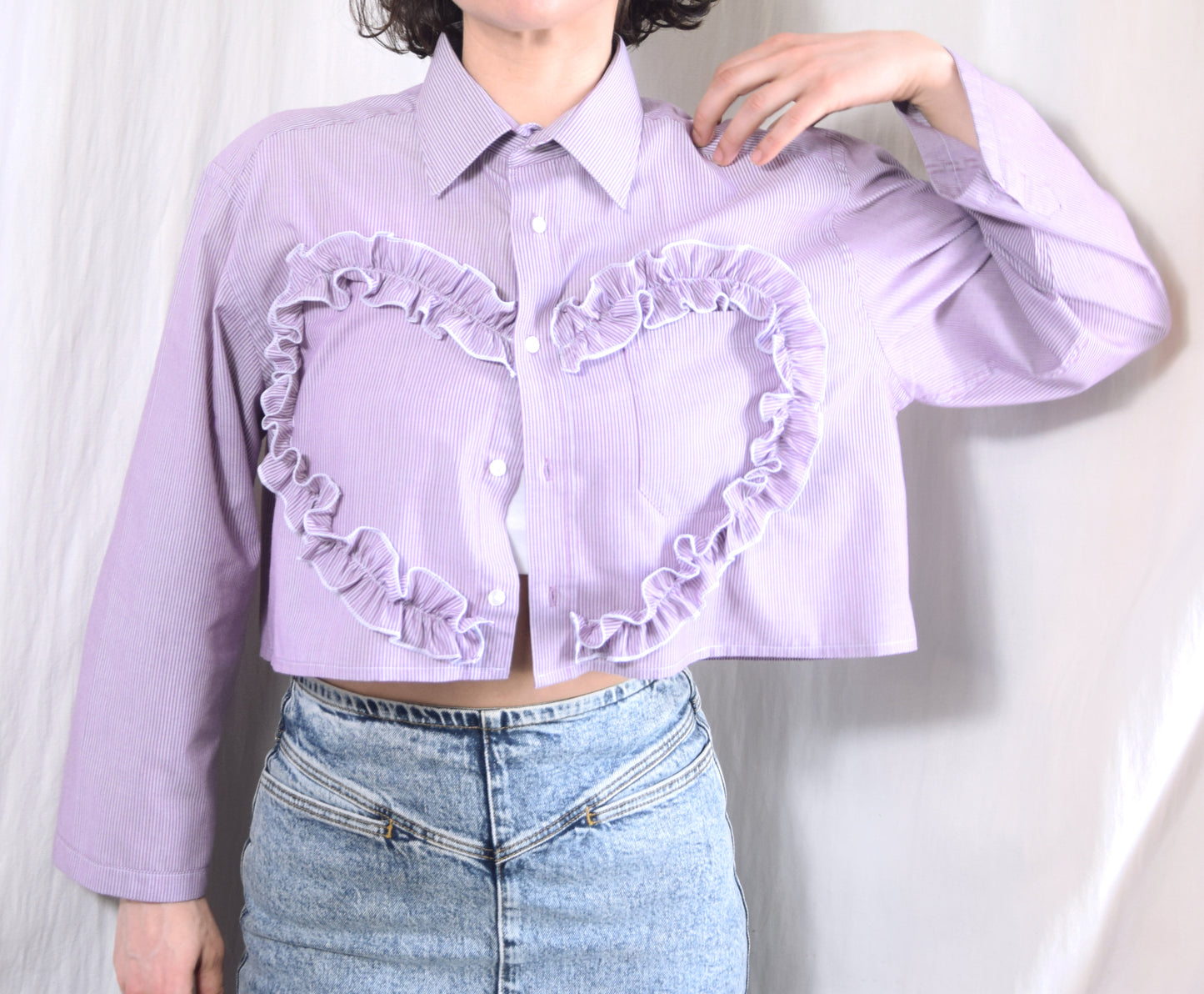 The Habi shirt in lilac