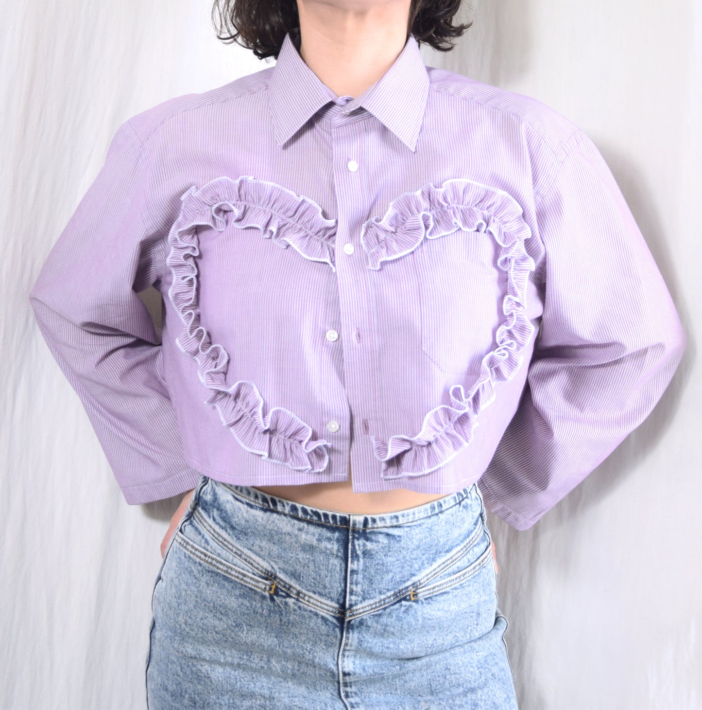 The Habi shirt in lilac