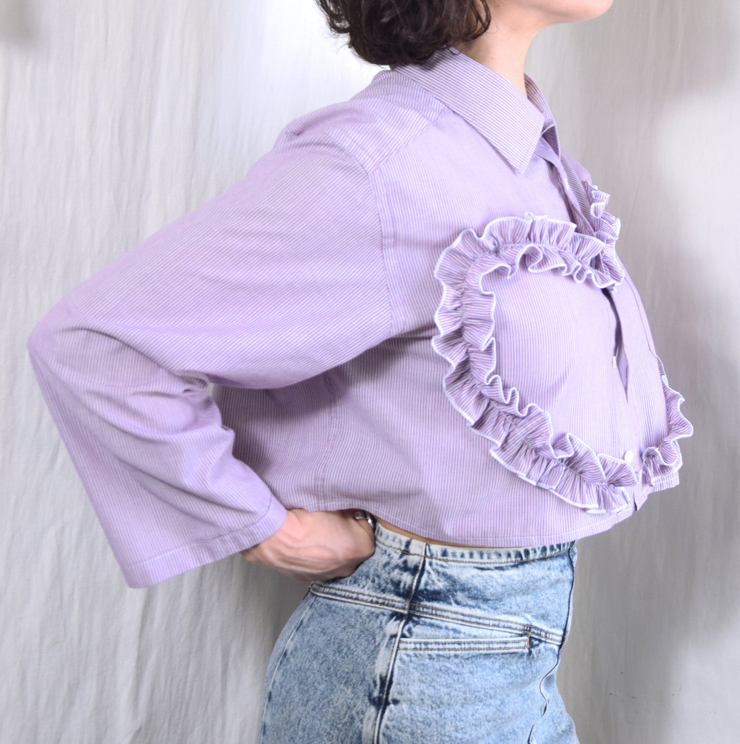 The Habi shirt in lilac