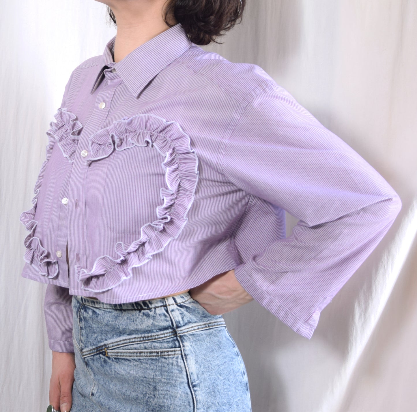 The Habi shirt in lilac